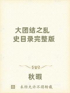 大團結之亂史目錄完整版