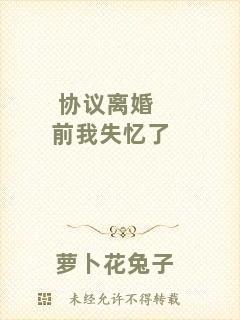 協(xié)議離婚前我失憶了